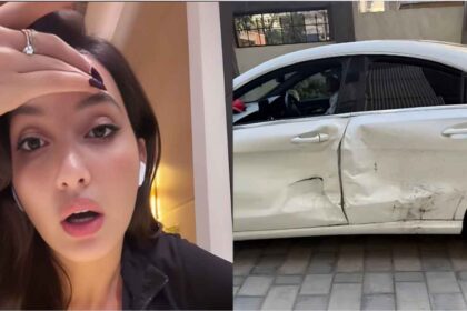 नोरा फतेही सड़क दुर्घटना के कगार पर