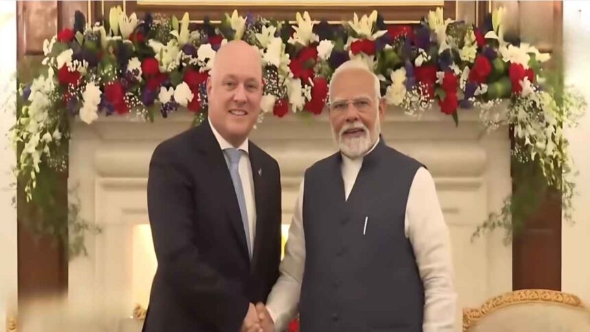 भारत-न्यूज़ीलैंड फ़्री ट्रेड एग्रीमेंट