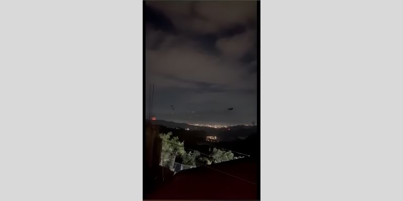 काराकास में धमाके, लड़ाकू विमानों की आवाज़ें