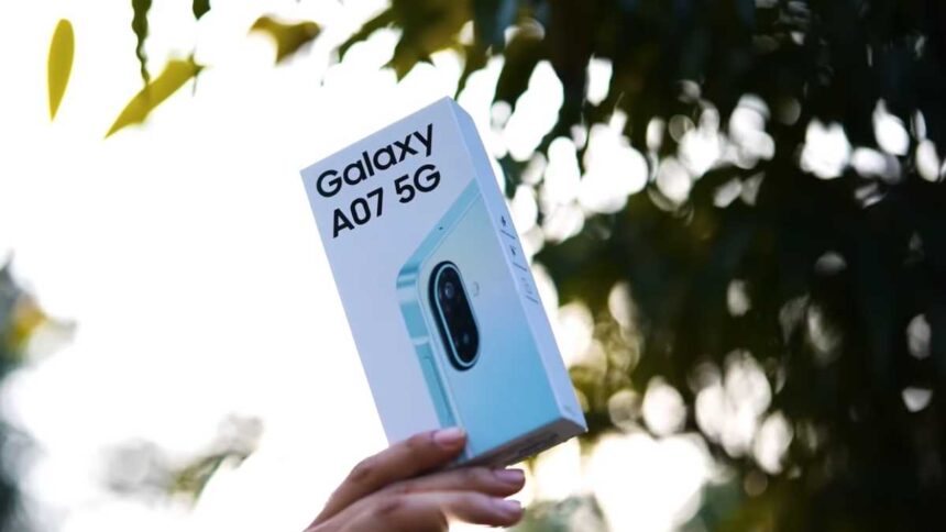 Samsung Galaxy A07 5G भारत में लॉन्च